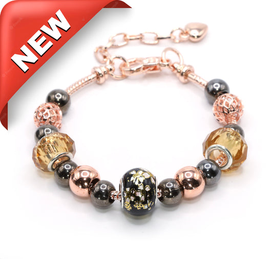 Charmed Life Bracelet: Blossoms at Night (#1063)